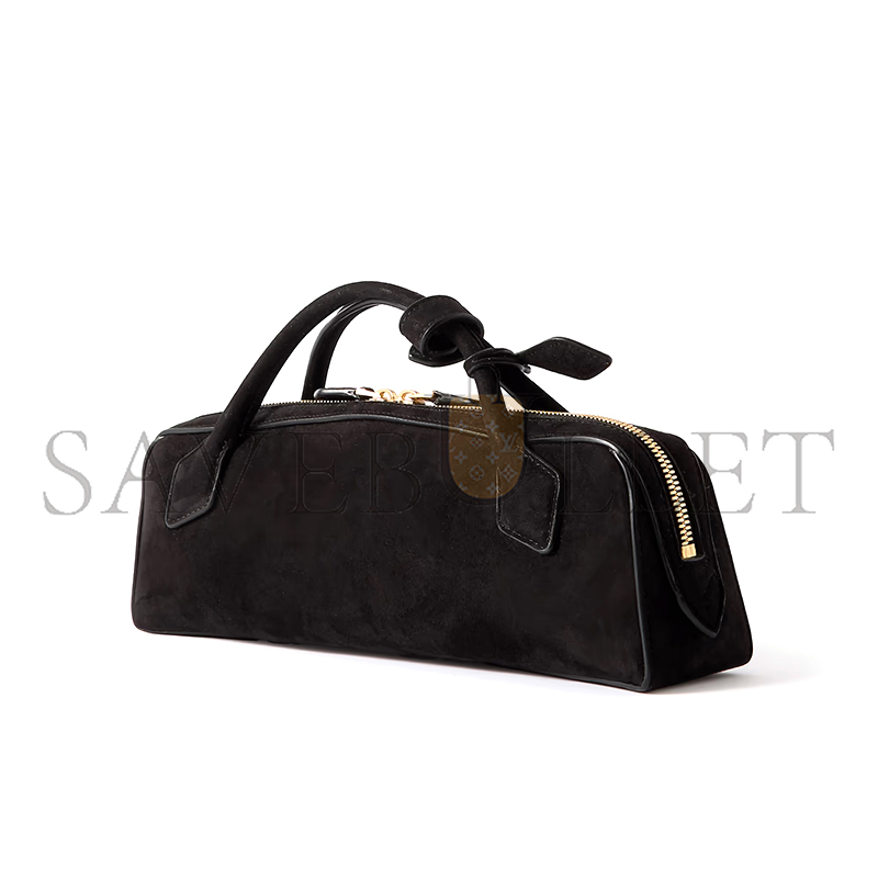 A1a1a LE TECKEL LEATHER-TRIMMED SUEDE CLUTCH AA1S06026CA328 (31*10*7cm)